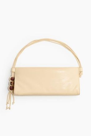 H&M Bead-detail Handbag in Light Yellow at Nordstrom