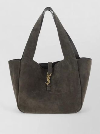 Saint Laurent le 5 &agrave; 7 bea leather shoulder bag