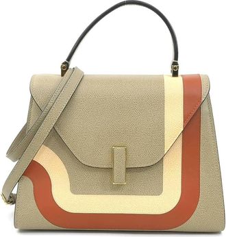 Valextra Leather Handbag Shoulder Bag (Pre-Owned)