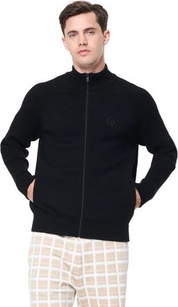 Sergio Tacchini Saggio Track Jacket in Black Beauty at Nordstrom, Size Xxx-Large