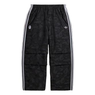 adidas x Bape Jacquard Pants Black KF4918