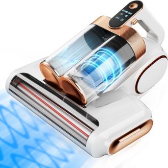 OEM Aspiradora Para Colchones, Aspiradora Inal&aacute;mbrica De 15 Kpa Con Luz Uv-c De 253,7 Nm, Filtro Hepa Y Ondas Ultras&oacute;nicas, Aspiradora De Mano Vers&aacute;til Pa