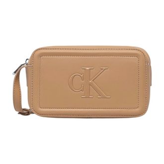 Calvin Klein Bolso de c&aacute;mara Bold CK - Bags - Mujer - Beige - ONE SIZE