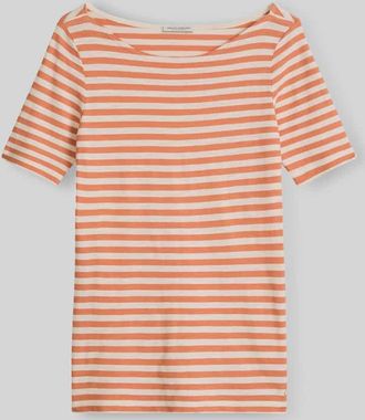 Marc O'Polo Regular Fit T-Shirt aus reiner Baumwolle in Orange, Gr&ouml;&szlig;e XL