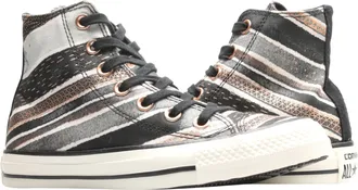 Converse Chuck Taylor All Star Hi Stripe Dolphin Sneaker in Black Women
