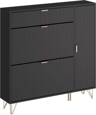 Vicco Zapatera Helge, Negro, 108 X 107.5 Cm