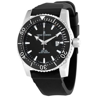 Revue Thommen Diver Automatic Black Dial Mens Watch 17030.2537