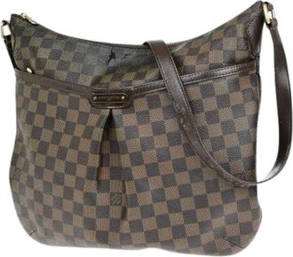Louis Vuitton Pre-owned Cross Body Bags, female, Brown, Size: ONE SIZE Pre-owned Vintage Canvas Cross Body Bag