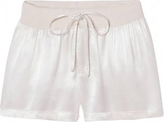 Pj Harlow Womens Mikel Boxer Shorts In Eggnog