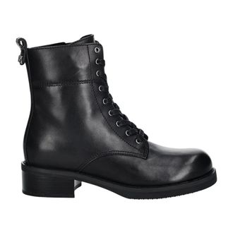 Michael Kors Schoenen, Dames, Zwart, 40 EU, Leer, Lyle Veterlaars