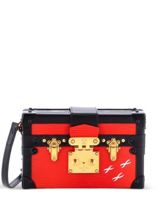 Louis Vuitton Petite Malle Handbag Epi Leather clutch bag - Black