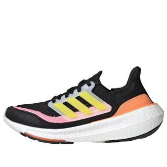 adidas (WMNS) adidas Ultraboost Light Black Yellow Orange HQ6346
