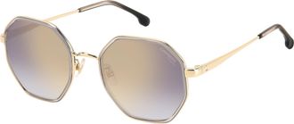Carrera Womens 53 mm Grey Sunglasses