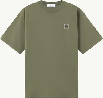 Stone Island PATCH LOGO 2100030 T SHIRT Size: XXL, colour: KHAKI
