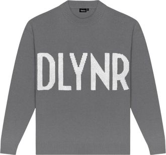 Dolly Noire Dlynr Sweater - Heren - Ronde hals truien - Grijs - S - Truien & Vesten