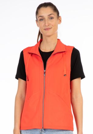 Deproc Funktionsweste DEPROC ACTIVE NIGEL PEAK III VEST, Damen, Gr. 36/38 (M), orange, 96% Polyester; 4% Elasthan, tailliert, Westen Funktionsweste, auch in 