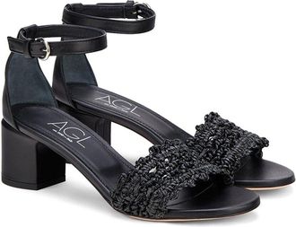 AGL Crochet Leather Sandal