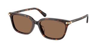 Swarovski SK6064D Asian Fit 100273 Womens Sunglasses Tortoiseshell Size 56