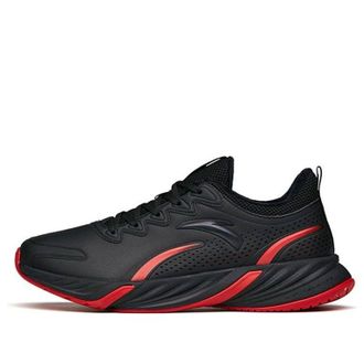 Anta Running Series Sneakers Fleeced Black Red 112145523-10