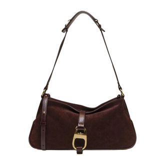 My Best Bags Firenze Paris Hobo - Dames - Tassen - Bruin - Maat: ONE Size Zijde