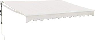 vidaXL Toldo Retr&aacute;ctil Autom&aacute;tico Color Crema 3x2,5 M Vidaxl