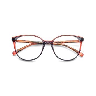 Etnia Barcelona Lisse Rounded Cat-Eye Sunglasses with Translucent Acetate Frame