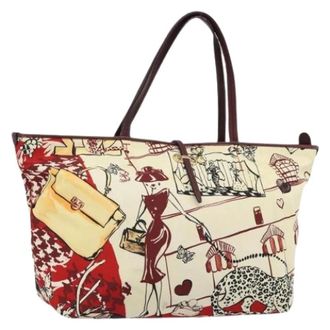 Ferragamo Pre-owned Tote Bags, female, Multicolor, Size: ONE SIZE Pre-owned Tote Bag
