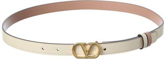 Valentino Vlogo Signature 20 Reversible Leather Belt