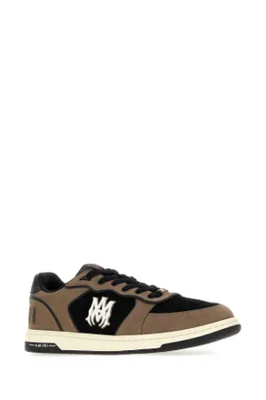 Amiri Brown Leather Sneaker