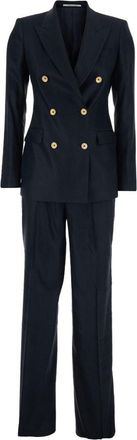 Tagliatore Womens Dresses Blue