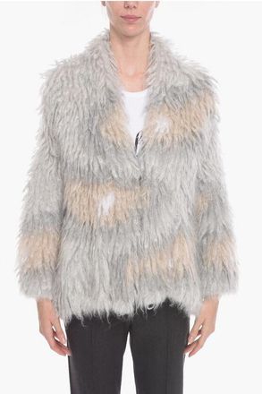 Brunello Cucinelli Cardigan Oversized in Misto Mohair taglia S