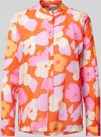 0039 Italy 0039 Italy Regular Fit Bluse mit Stehkragen Modell JANICE in Pink, Gr&ouml;&szlig;e M