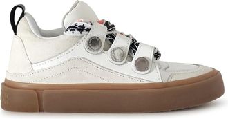 Marcelo Burlon Sneakers Bianche - Heren - Sneakers - Wit - 38 EU - Leer - Schoenen