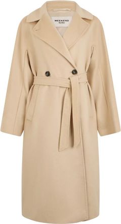 Max Mara Jassen, Dames, Beige, S, Coats