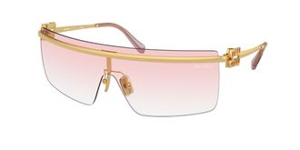 Miu Miu MU50ZS 5AK80D Womens Sunglasses Gold Size 142