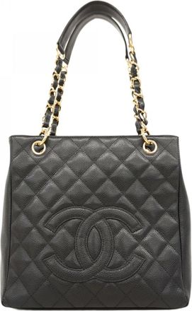 Chanel Grained Calfskin Tote Bag (Pre-Owned)