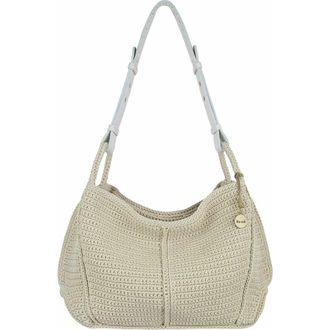 The Sak Los Feliz Hobo Leather Bag in Ecru at Nordstrom