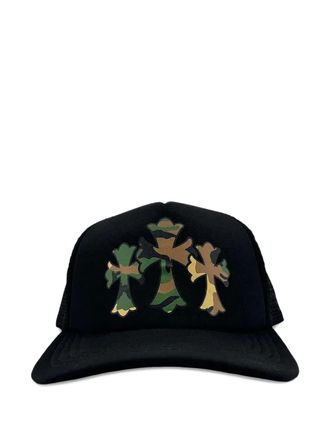 Chrome Hearts Cappello da baseball con stampa - Nero