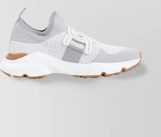 Tod's kate knitted sneakers leather chain