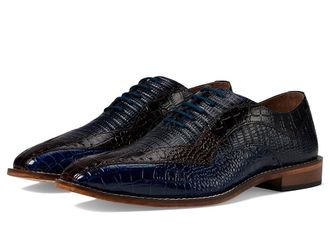 Stacy Adams Tallero Lace-Up Mens Lace Up Wing Tip Shoes Dark Blue : 12 M, Leather