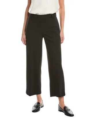 Anne Klein Pull-On Wide Leg Crop Pant
