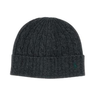 Polo Ralph Lauren Beanies, male, Gray, Size: ONE SIZE Classic Wool Blend Beanie