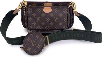 Louis Vuitton Louis Vuitton stoffen crossbodytas met meerdere pochette-accessoires