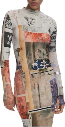 Desigual Mujer, Camisetas, Multicolor, Talla: S