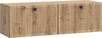 vidaXL Mueble Para Tv De Pared 98 X 31 X 30 Cm Roble Artisan Vidaxl