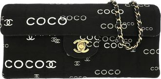 Chanel Borsa a spalla Choco Bar 2000-2002 - Nero