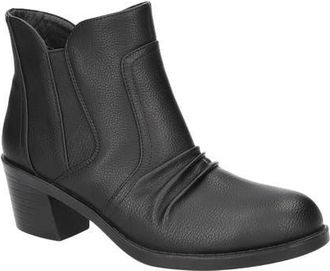 Easy Street Berwick Bootie in Black Pebbled at Nordstrom, Size 6.5