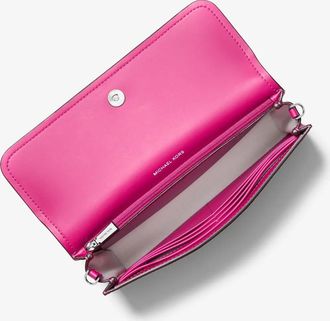 Michael Kors Jet Set Small Signature Logo Convertible Crossbody Bag
