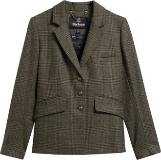 Barbour Browning Blazer - - Jackets - Donna - Verde - L