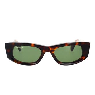 Off-white Modern Green Sunglasses Matera Style